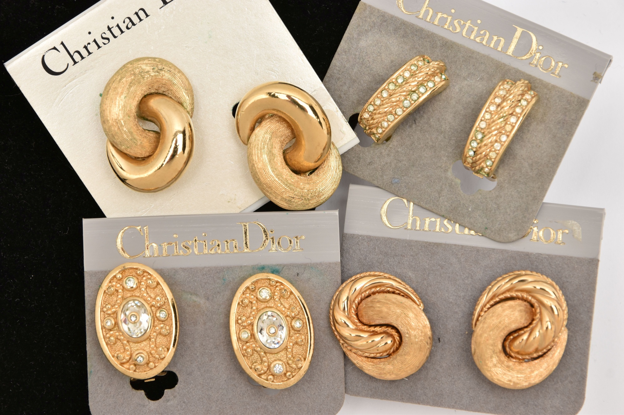 Christian Dior Clip On Earrings Sold £220