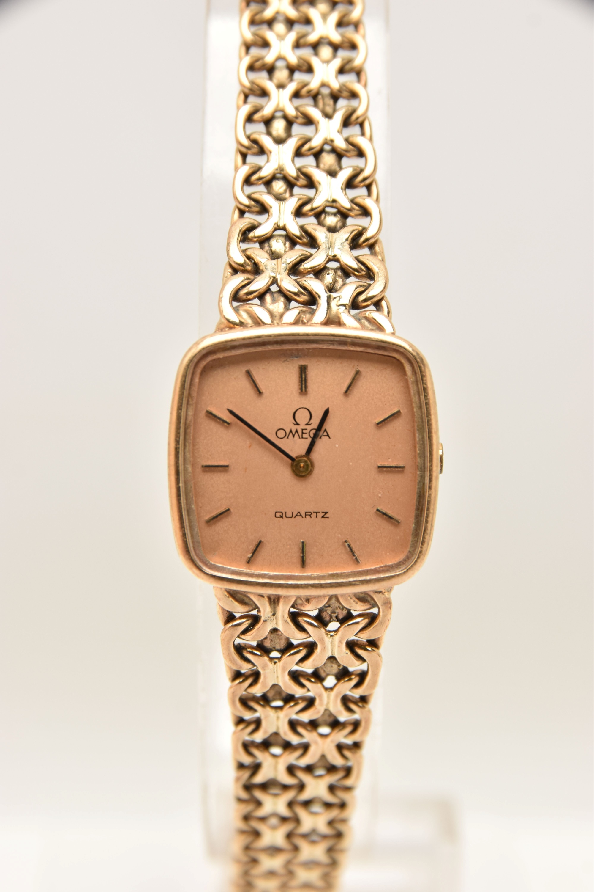 9Ct Gold Omega Watch Sold £500