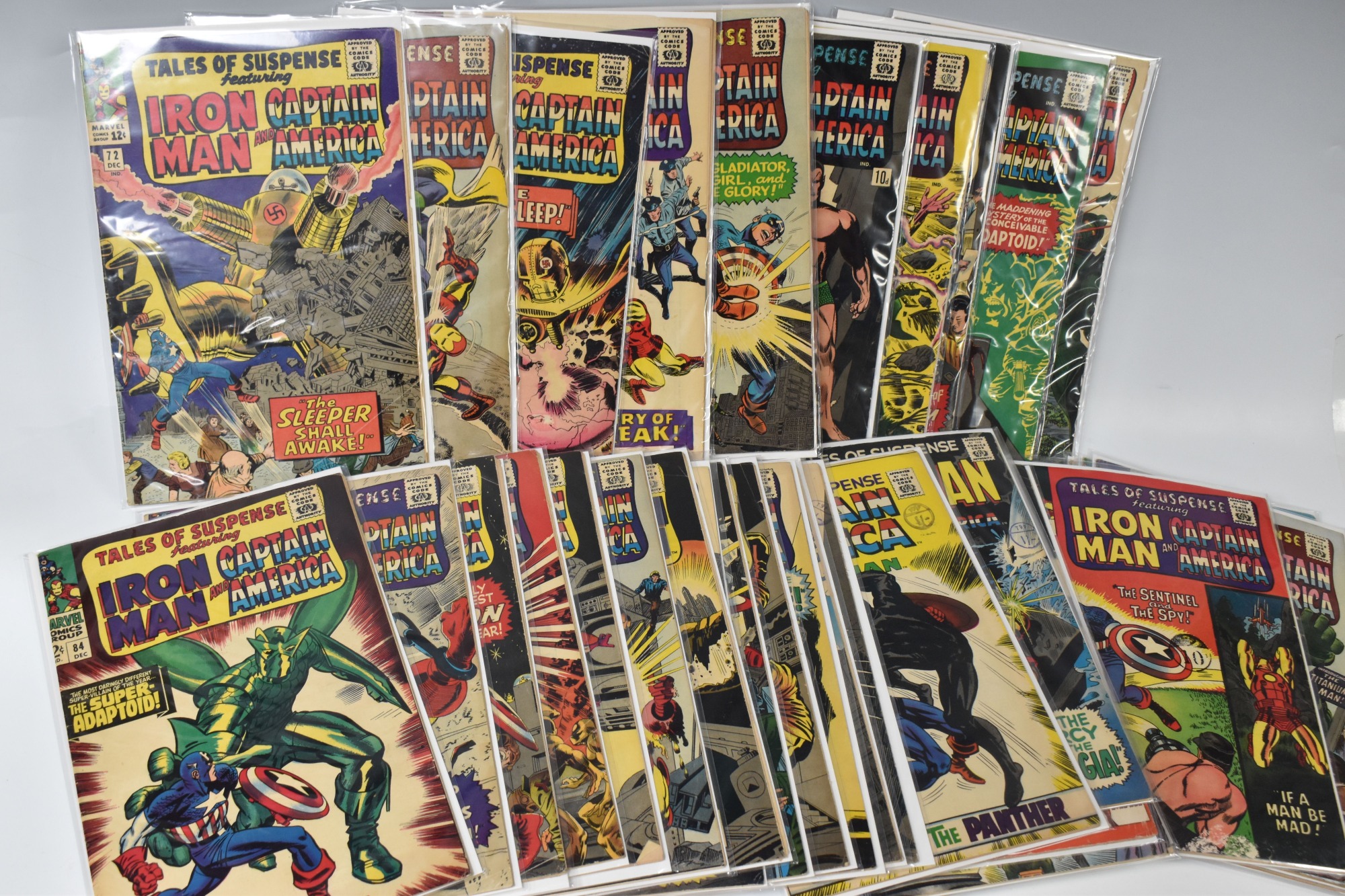 Collection Of Tales Of Suspense Marvel Comics Sold £480
