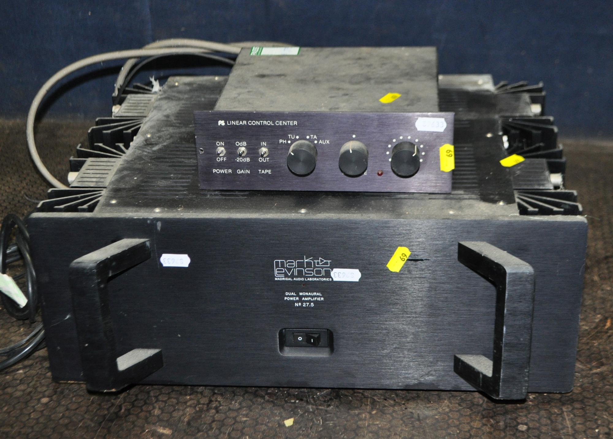 Madrigal Audio Lab Mark Levinson No27.5 Dual Monaural Power Amplifier Sold £1,050