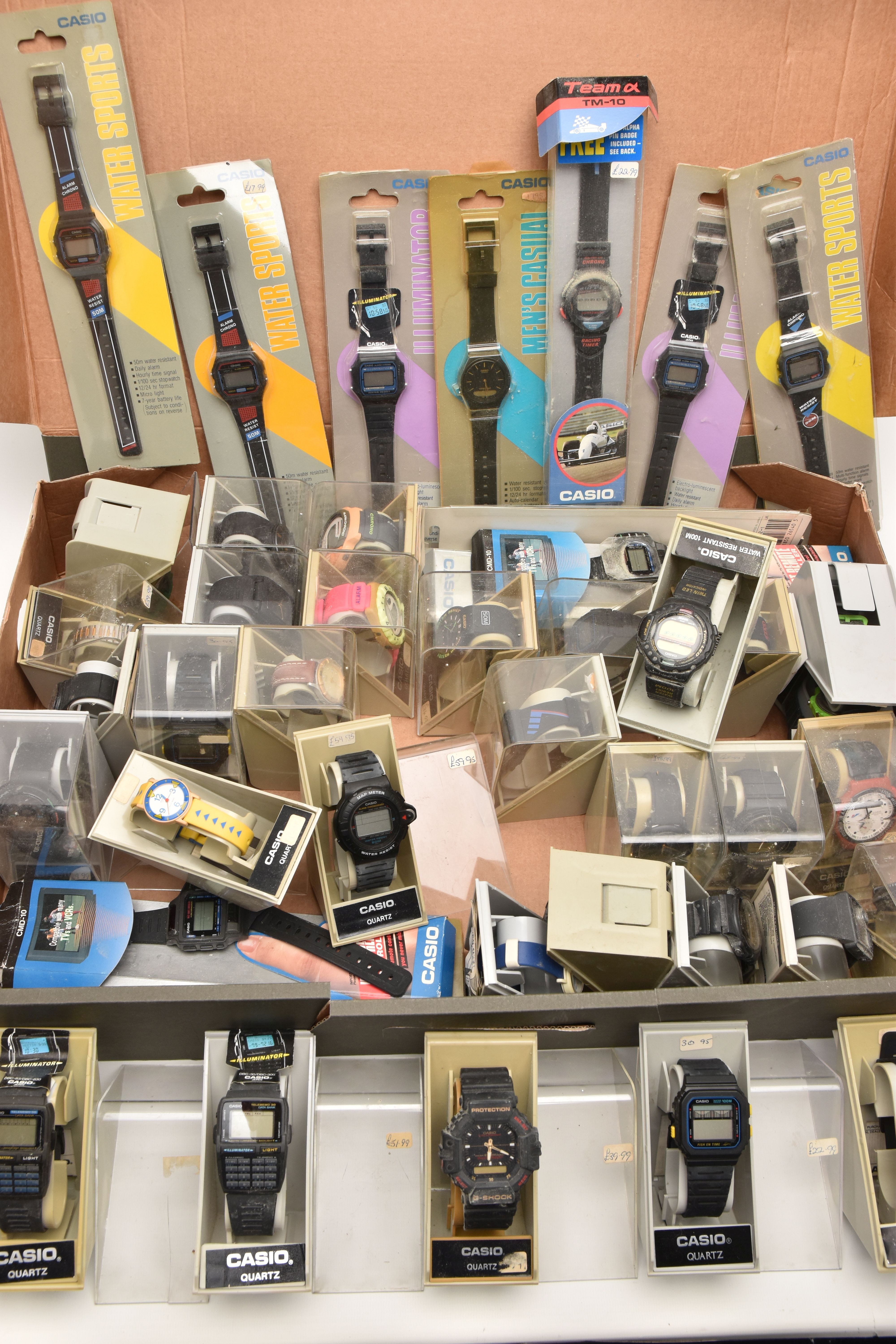 Collection Of Casio Digital Quartz Watches Sold £1,100