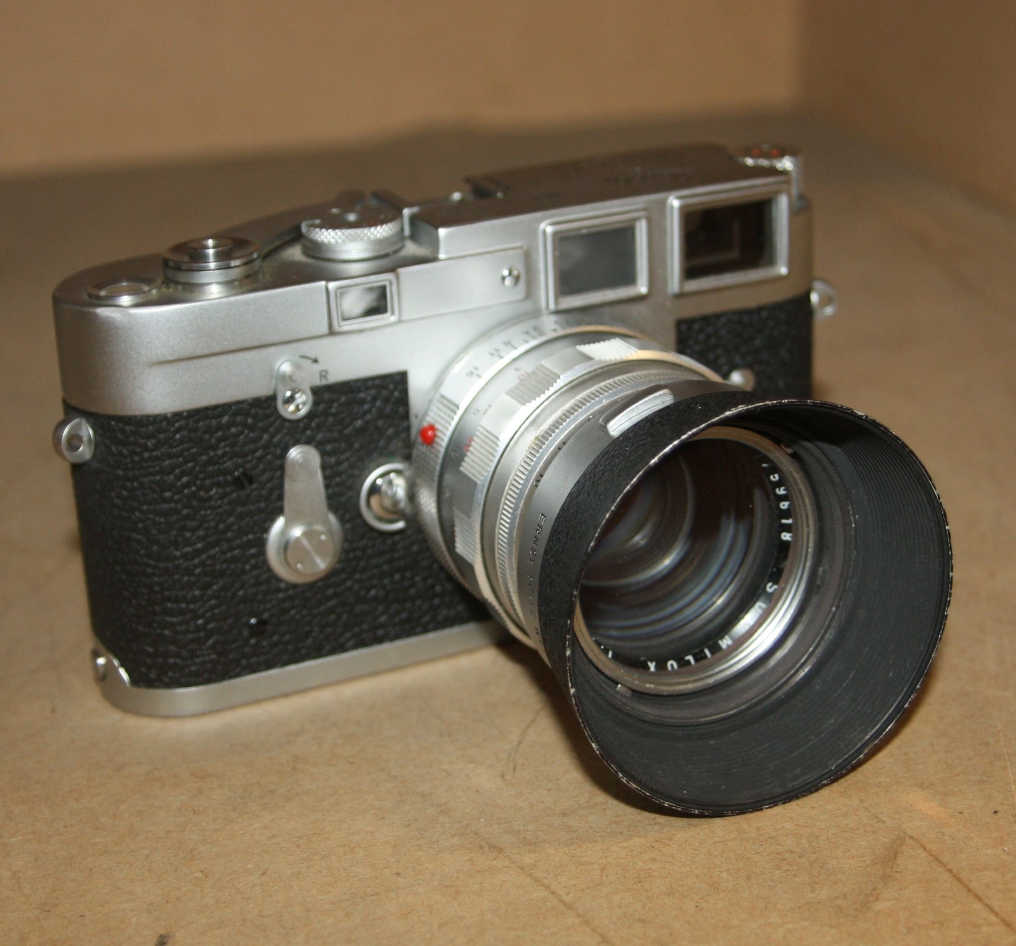 Leica M3 Rangefinder Camera With Summilux 50Mm Lens Sold £1,600