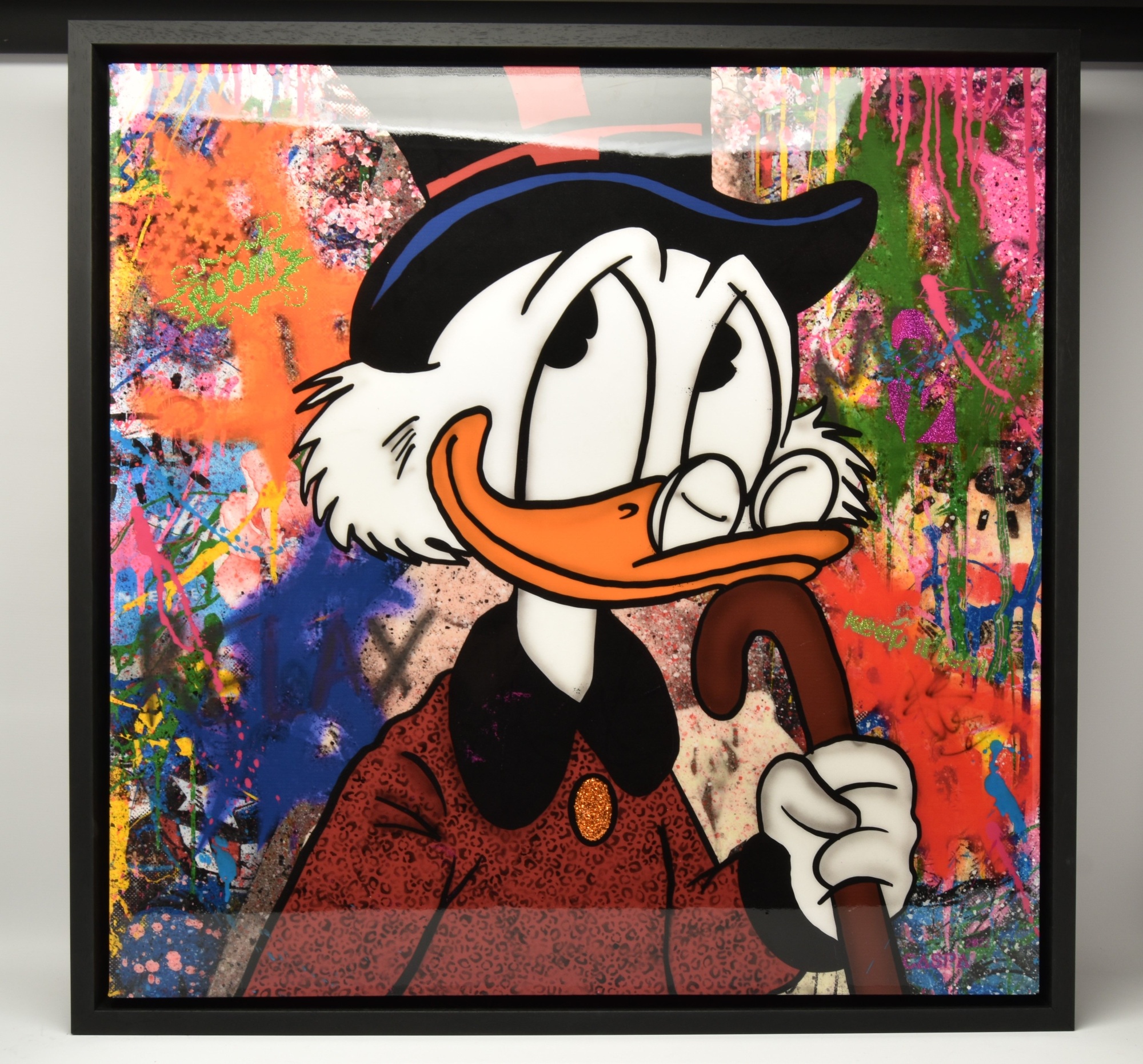Caspa 'Mind Games' Mixed Media Sold £380