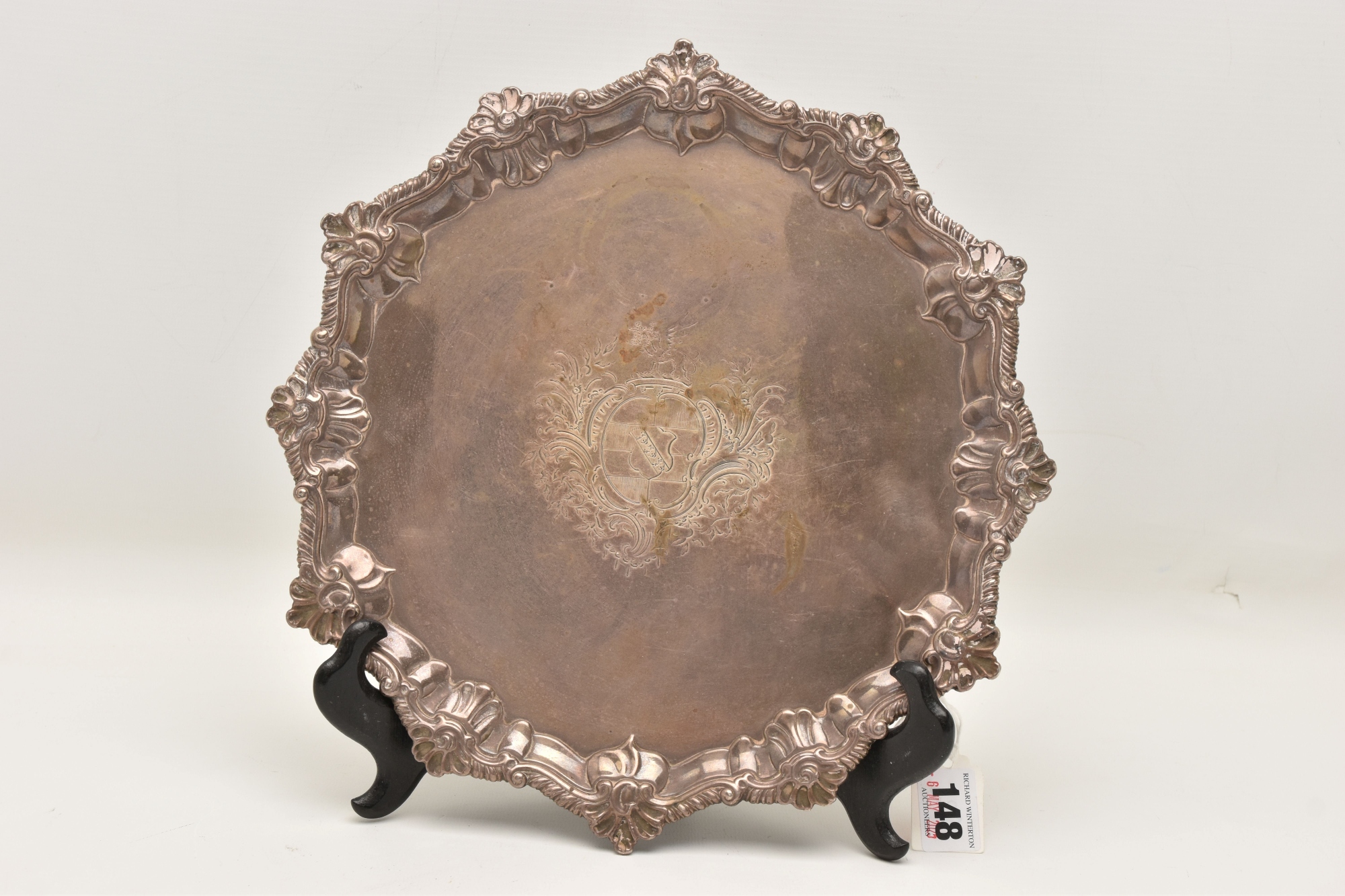 George II Silver Salver Sold £500