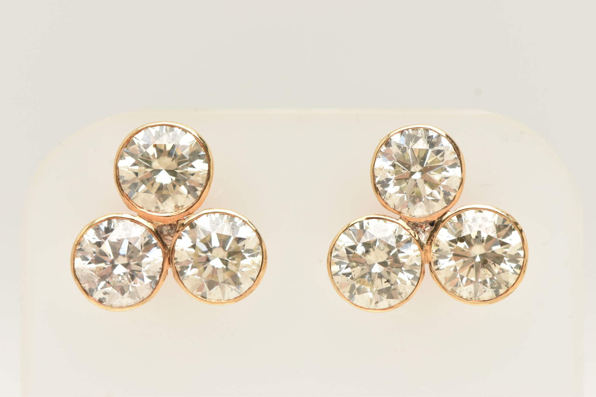 6Ct Diamond Earrings Sold £6,000