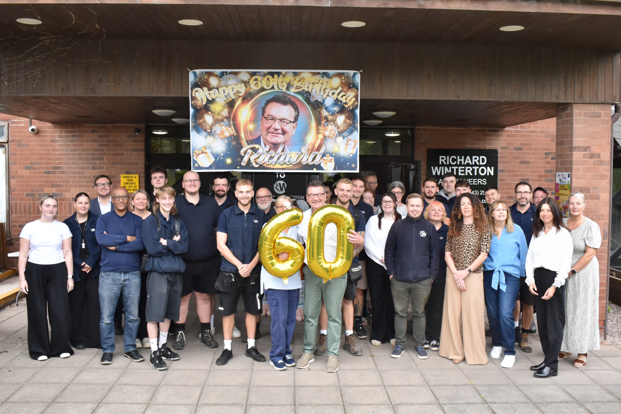 Team Winterton Celebrate Richard's 60Th Birthday 010825