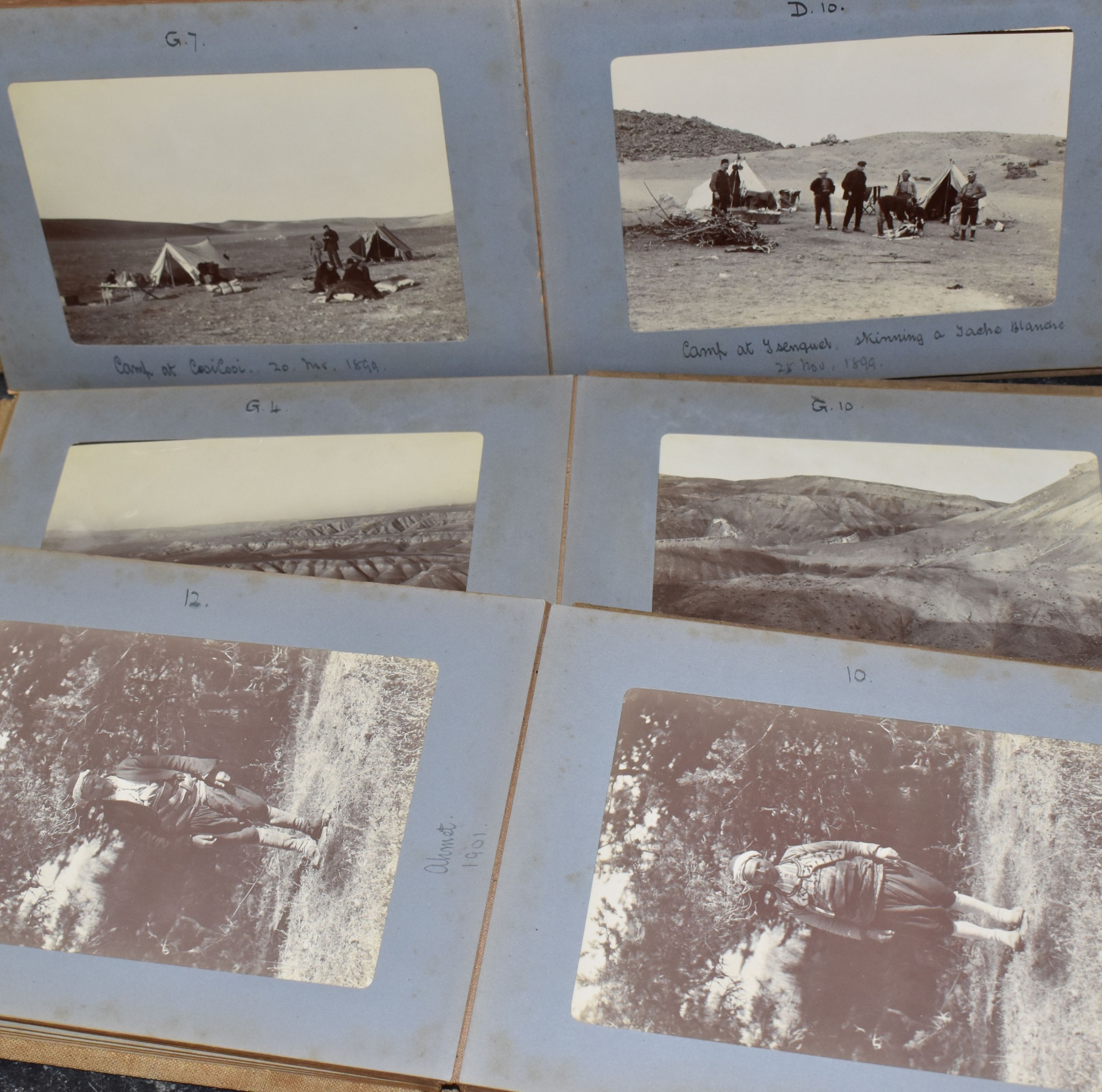 Three Albums Of 75 Photos Of 1899 1902 Asia Minor Expedition Sold £1,600