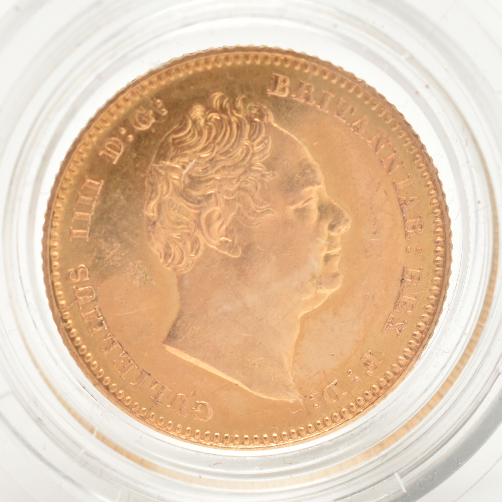 William IV Gold Half Sovereign Sold £900