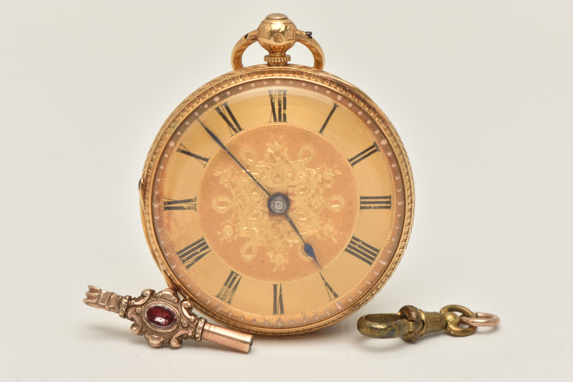 Mid Victorian 18Ct Gold Pocket Watch Sold £900 Web