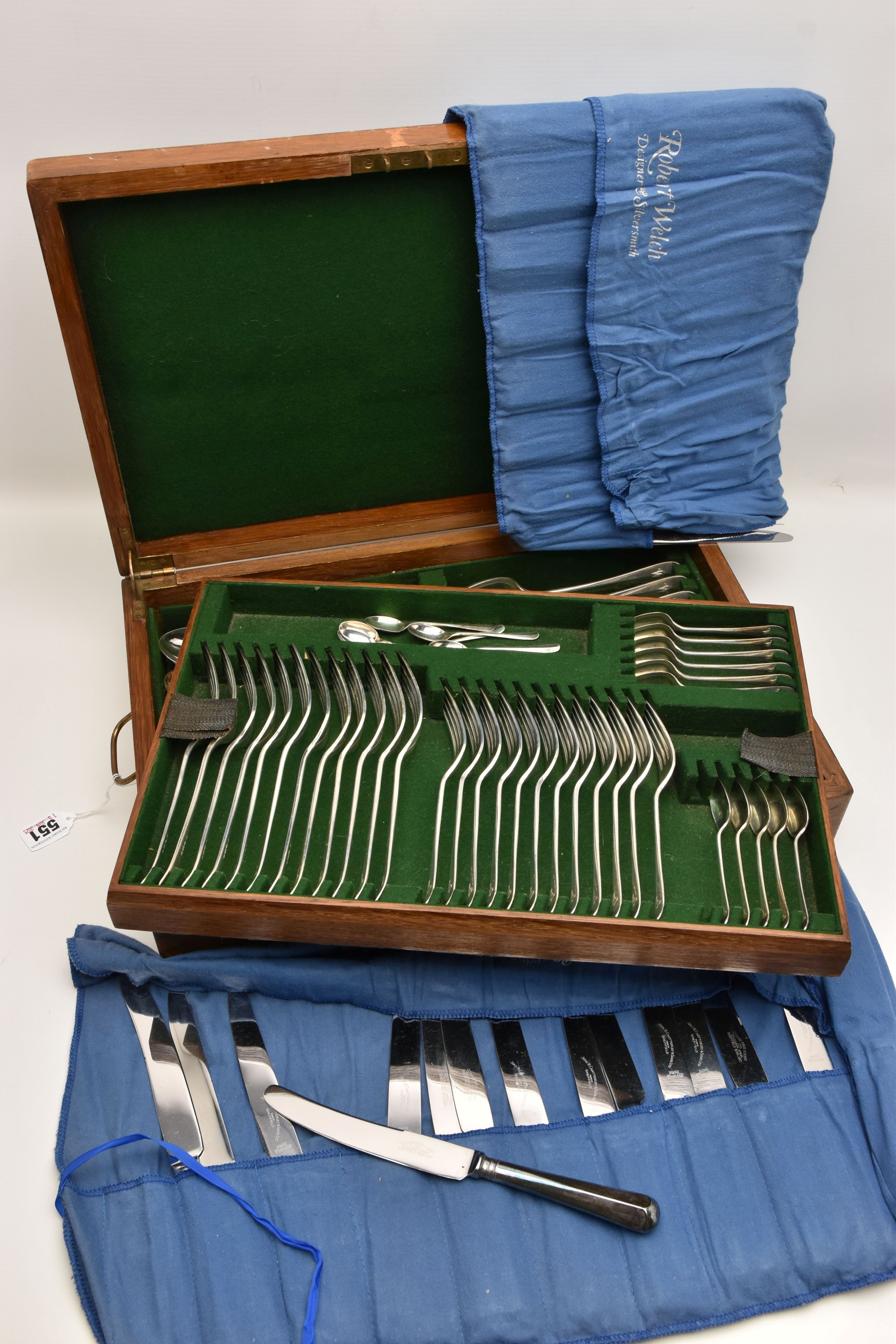 Canteen Of Silver Cutlery By Cooper Brothers & Sons Sheffield 1932 Sold £2,300