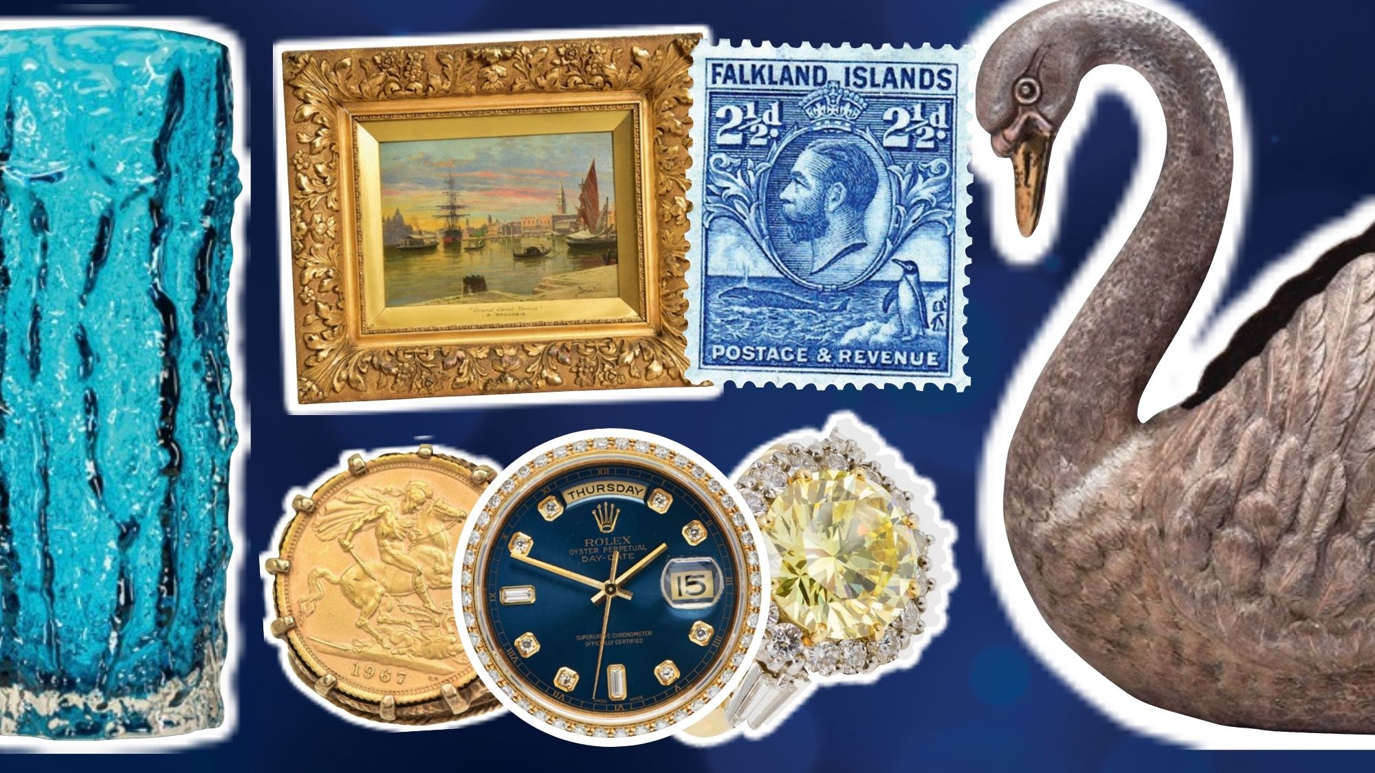 Valuations Page Top Blue Background