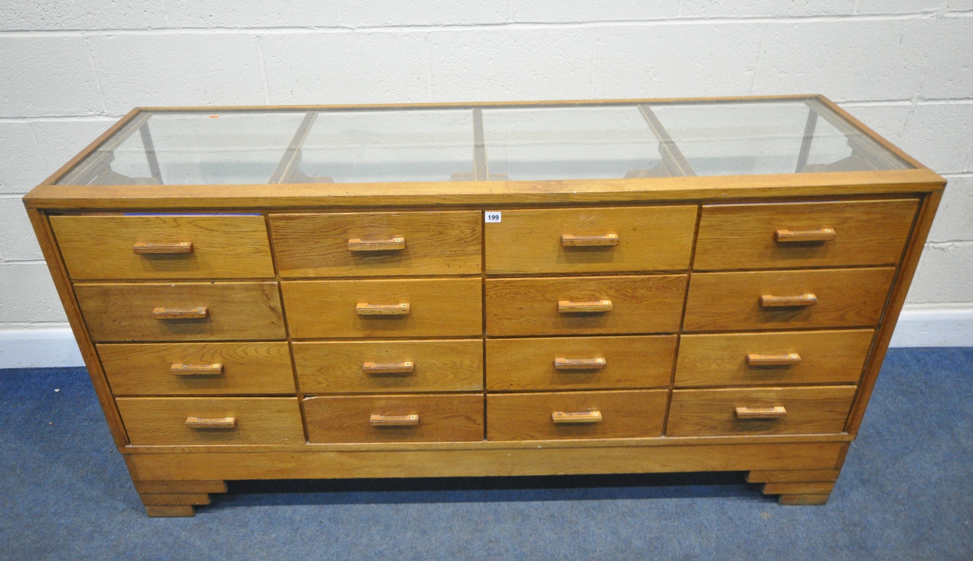 Dudley And Co Ltd Art Deco Haberdashery Counter Sold £560