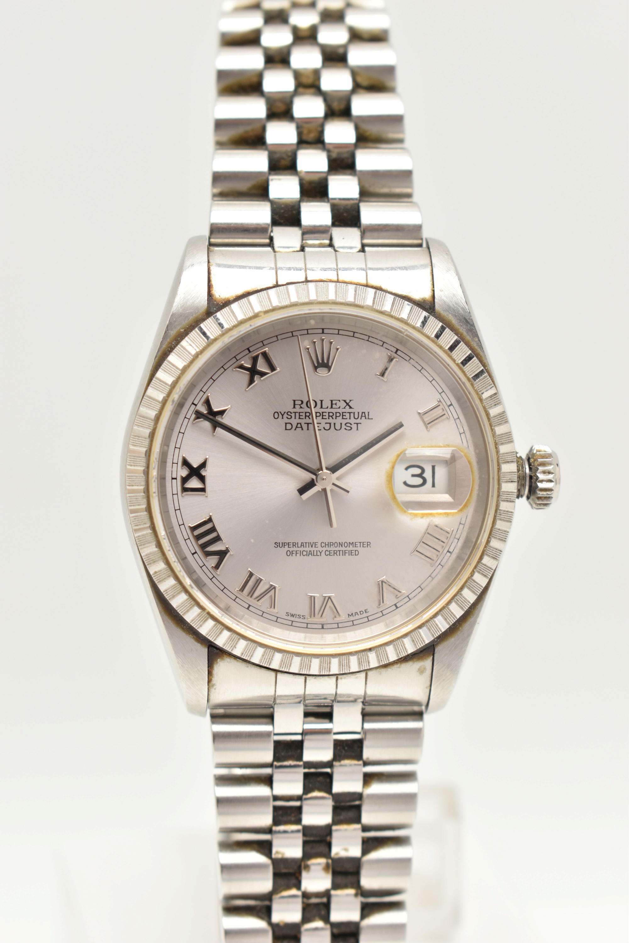 Rolex Oyster Perpetual Datejust Watch Sold £2,500