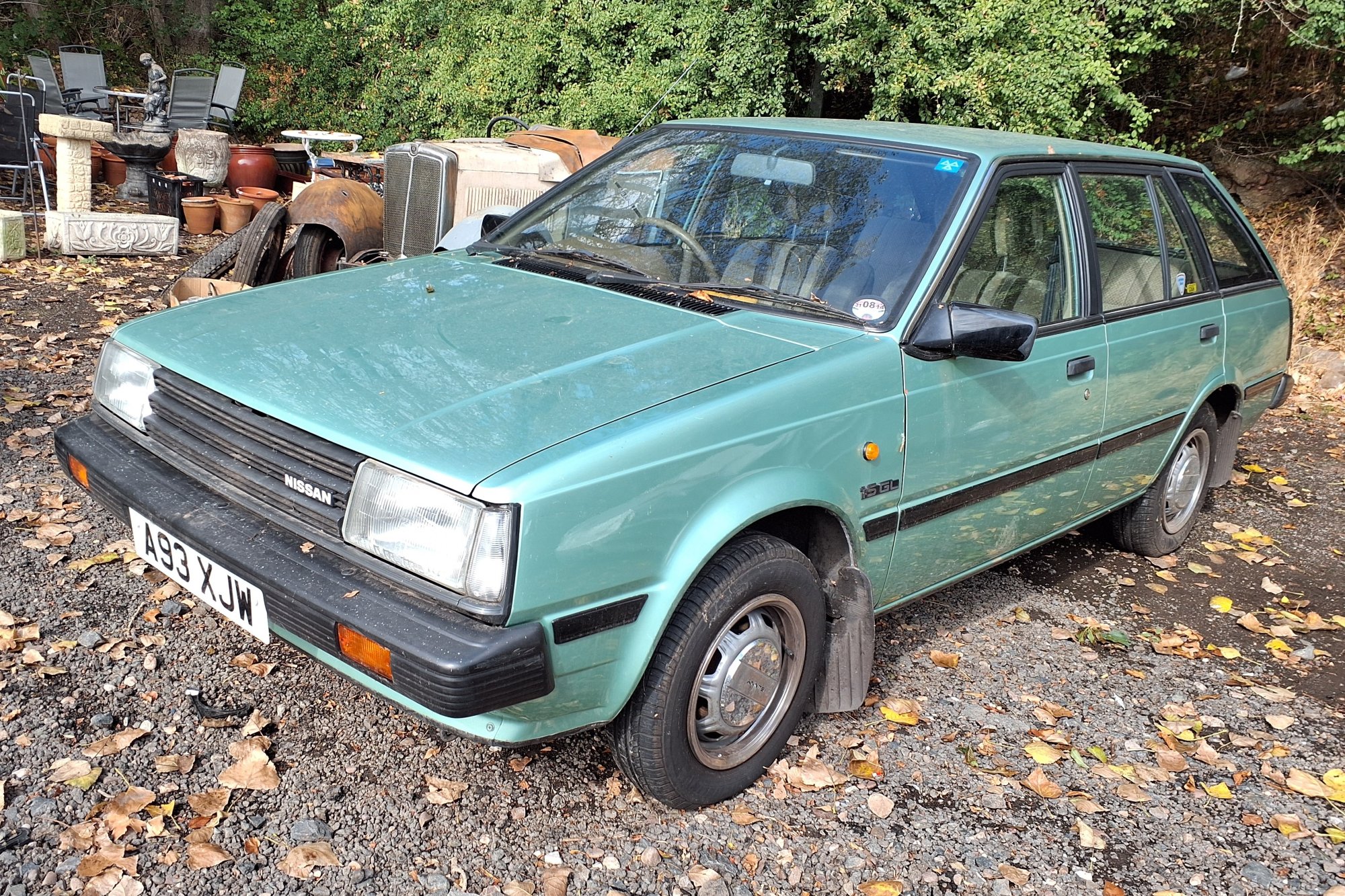 The 1984 Nissan (Datsun) Sunny.