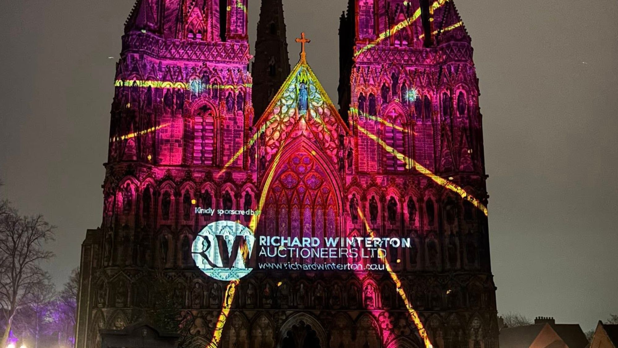2025 Lichfield Cathedral Christmas Lights JB Page Top