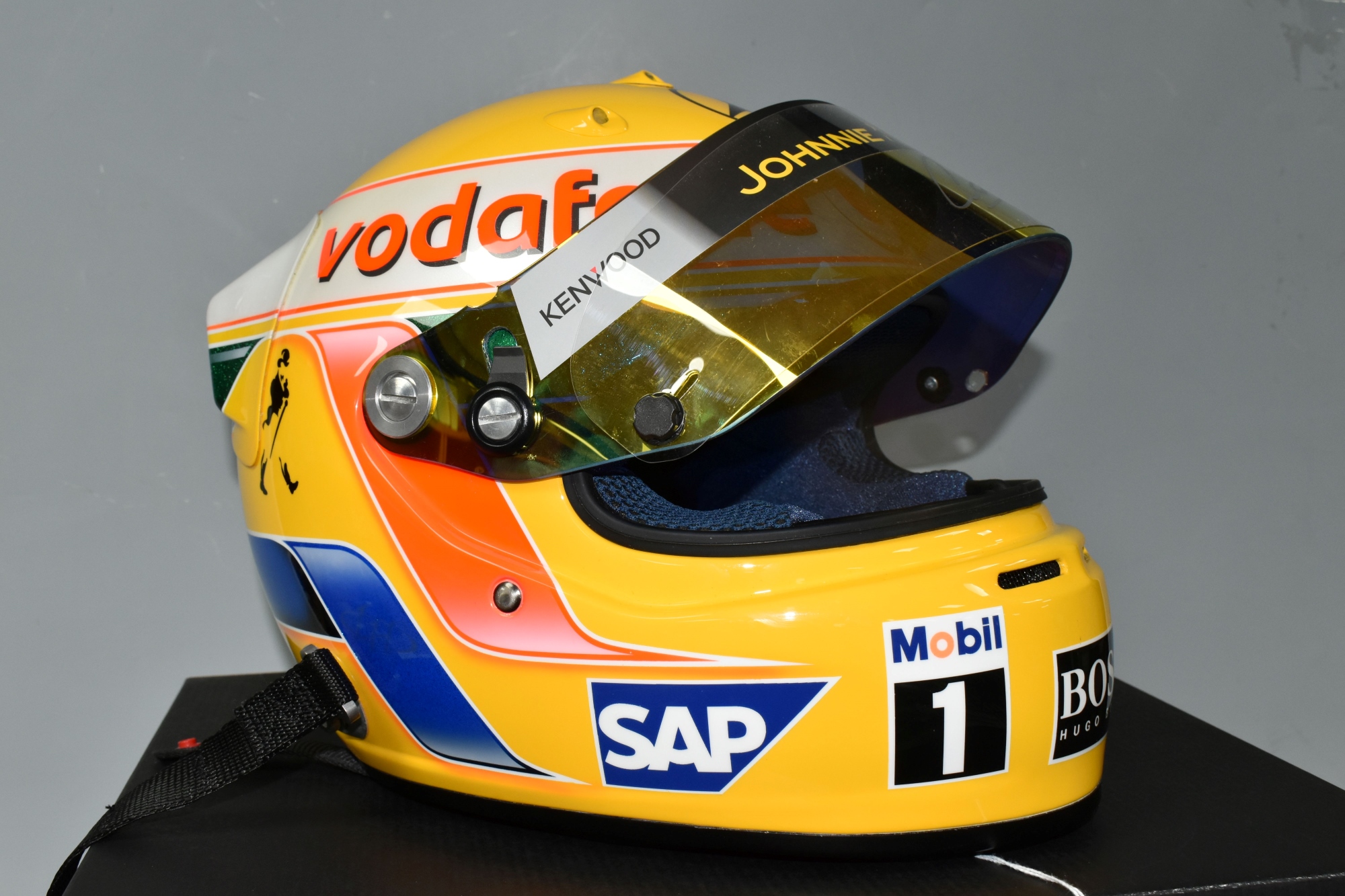 2008 Arai GP6 Full Size Lewis Hamilton Replica Formula One Helmet Sold £2,000