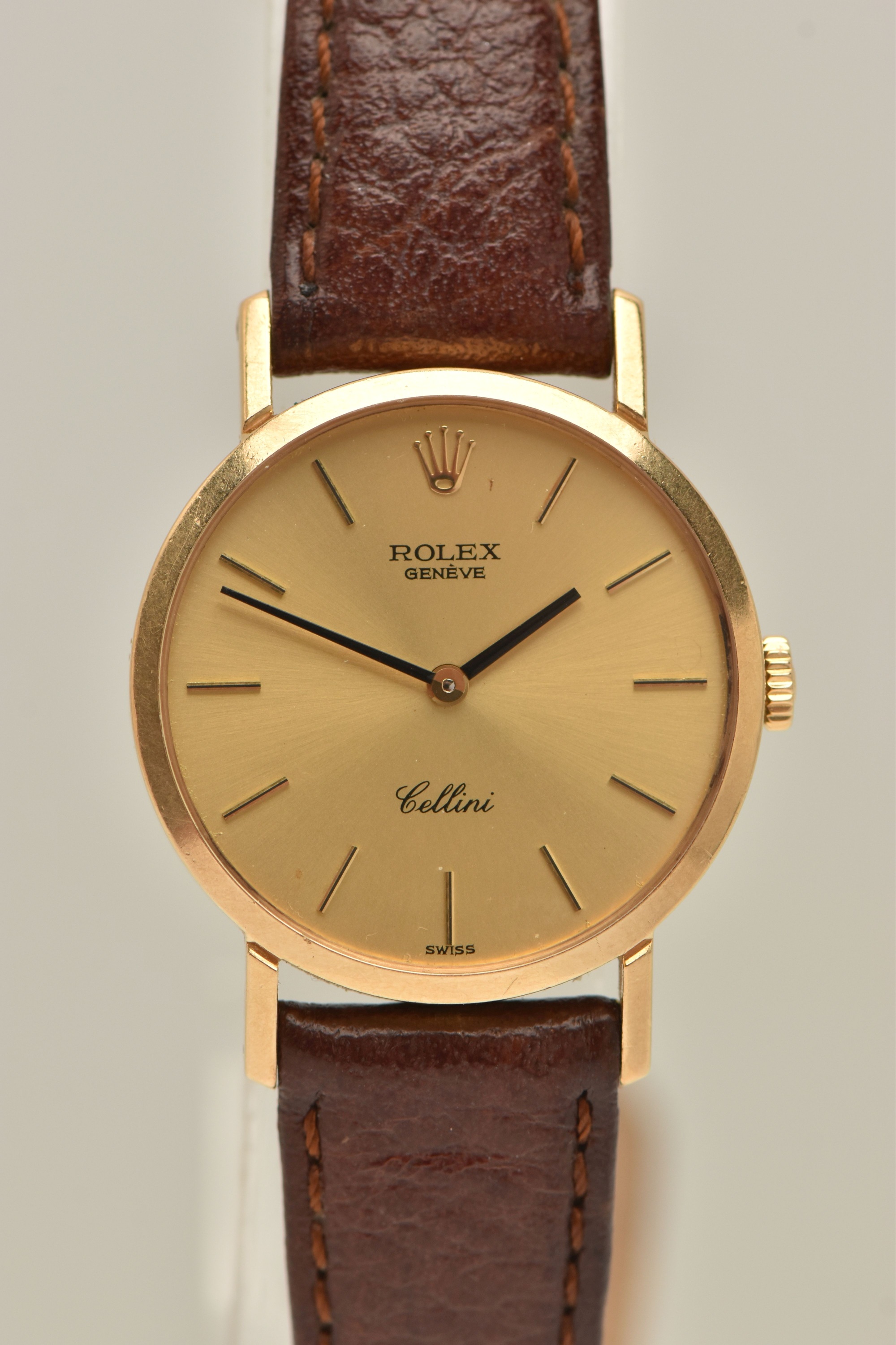 18Ct Gold Rolex Cellini Watch Sold £950