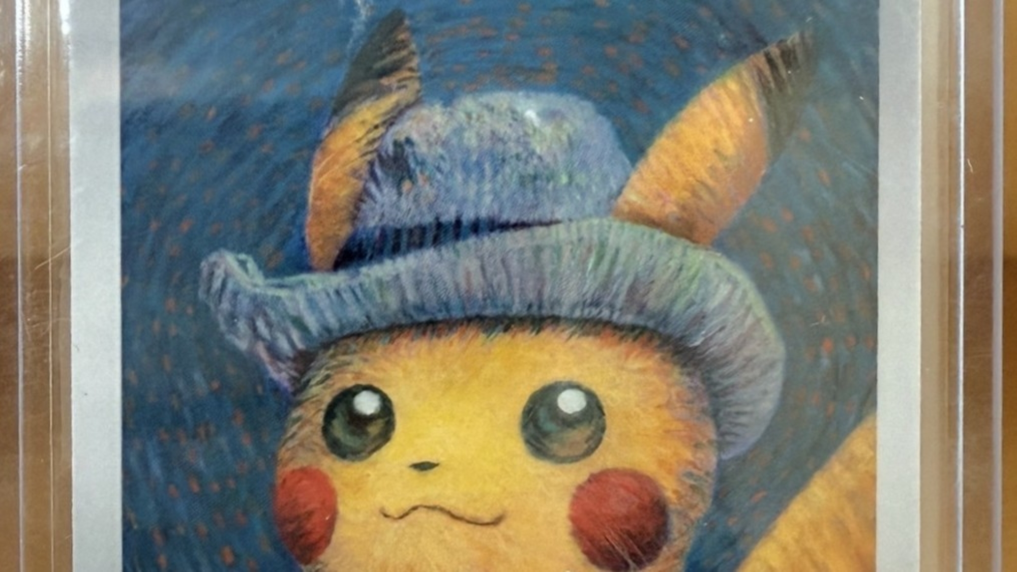 Pokémon 2023 Pikachu With Grey Felt Hat Promo Card Van Gogh Museum Exclusive Web Page Top