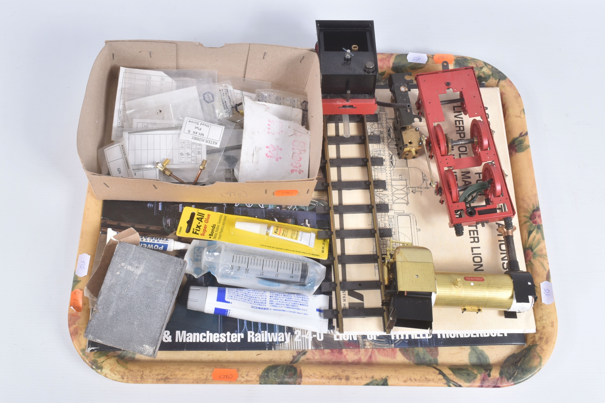 Part Built Aster Gauge 1 Live Steam Model Kit Liv Manc Rail Loco Lion Sold £520