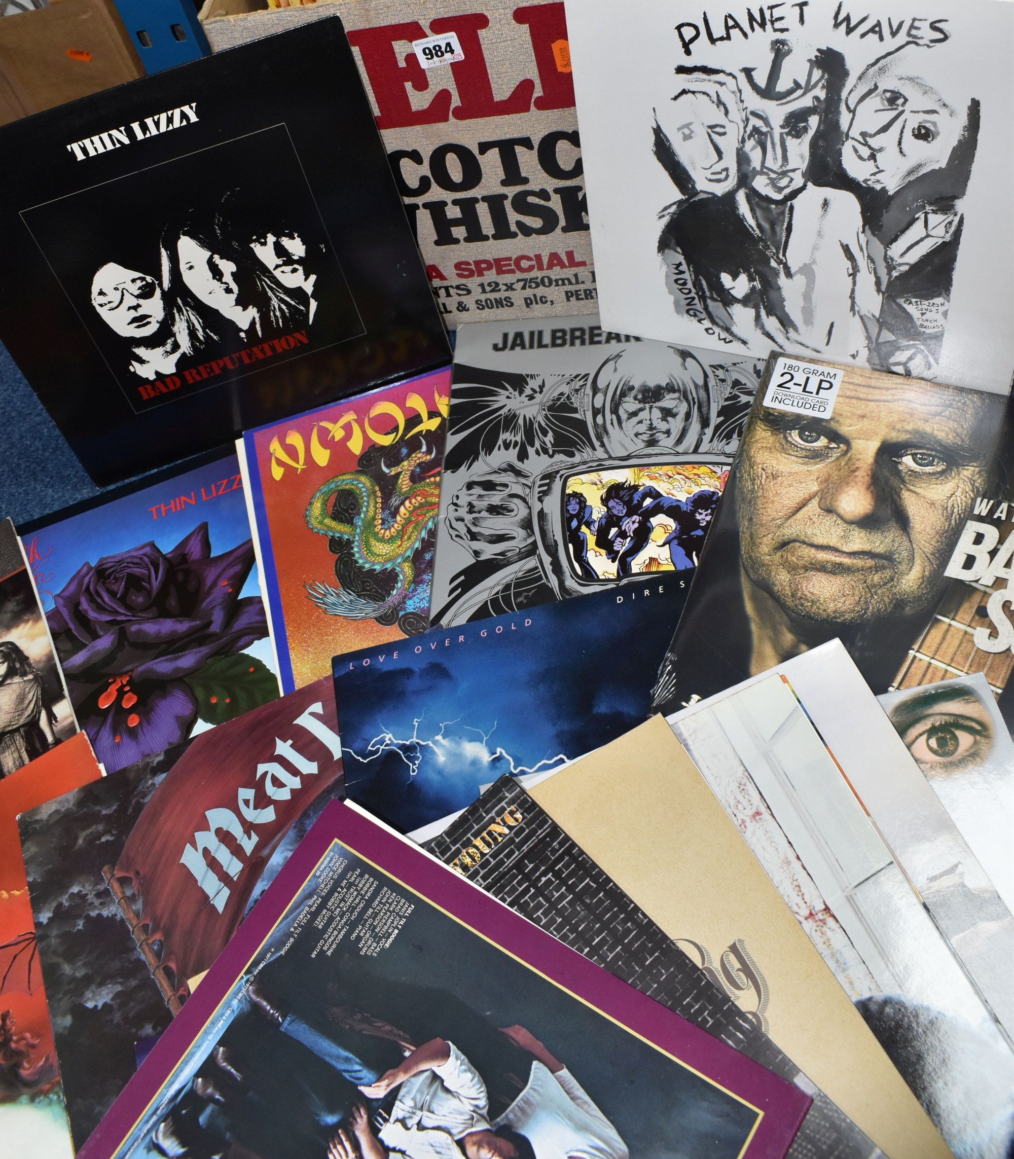 120 Lps Music Vinyl Records Sold £500