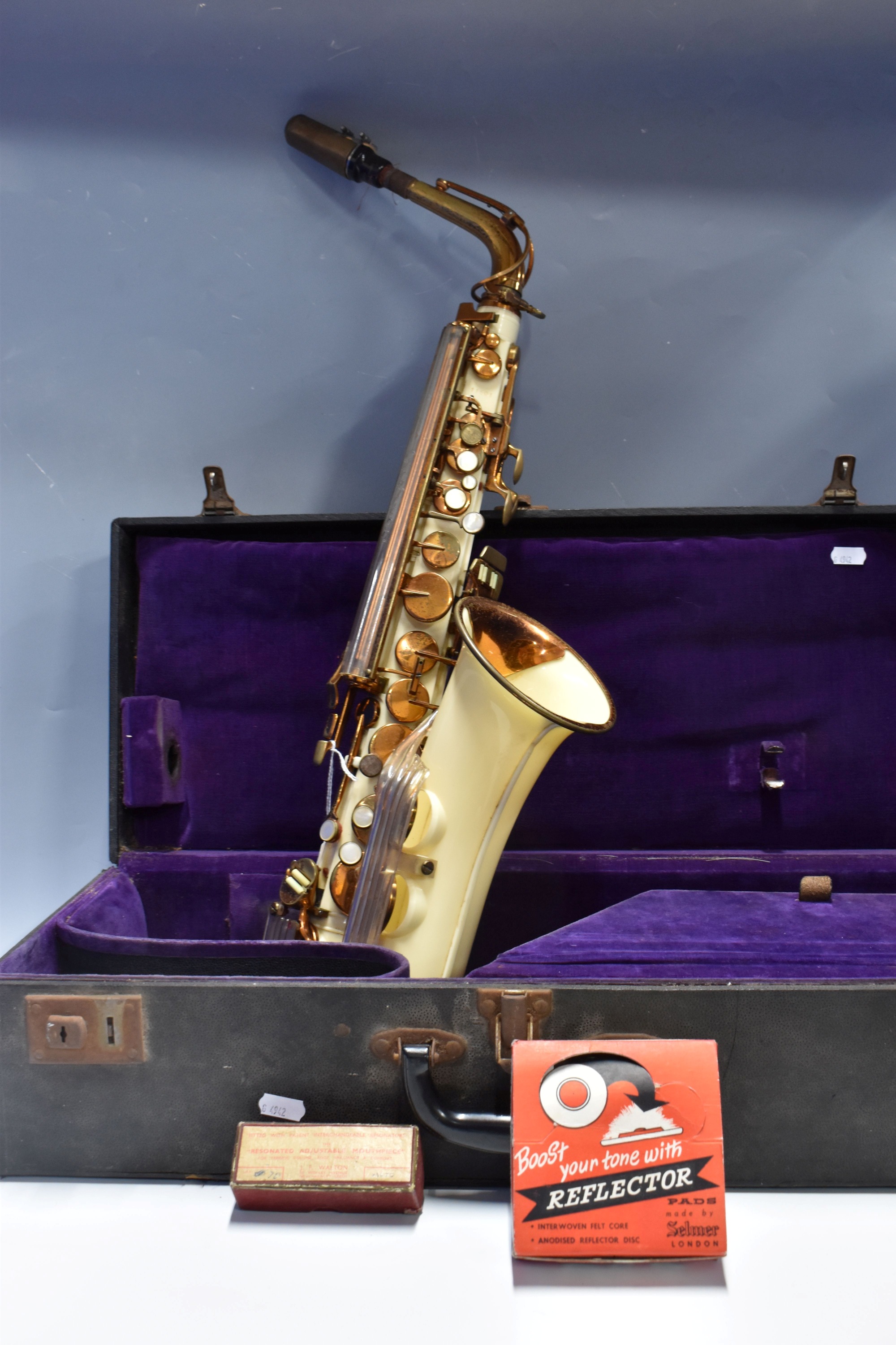 Grafton Acrylic Alto Saxophone Sold £750