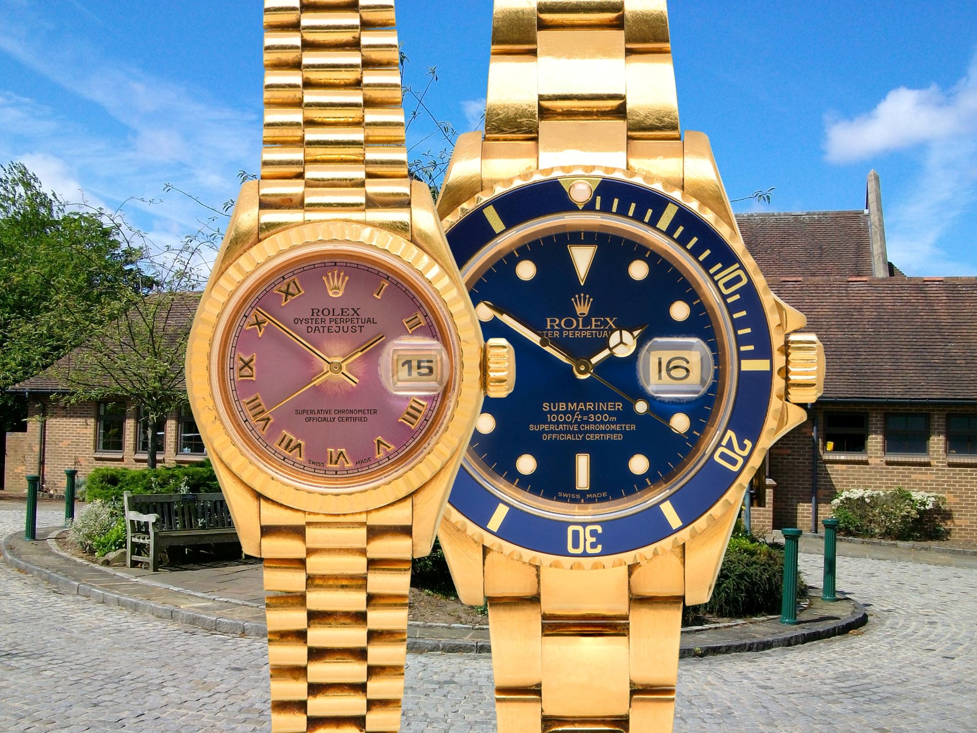 Gold Rolex Watches Trinity Centre