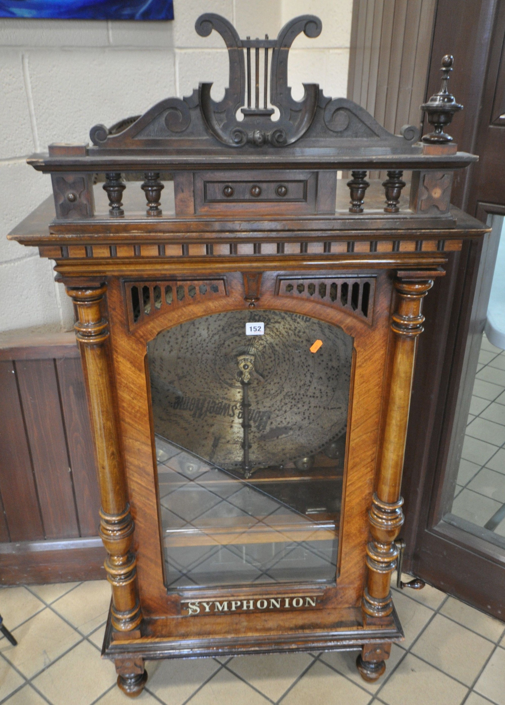 Symphonion C19th Wind Up Musical Box Sold £1,200