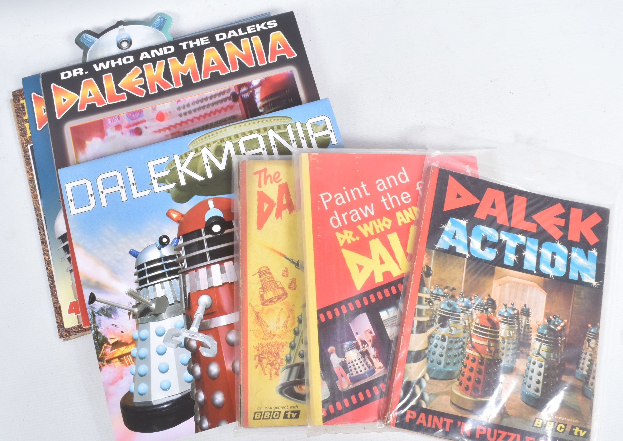 Dr Who Dalek Memorabilia Sold £280 Selection Pictured