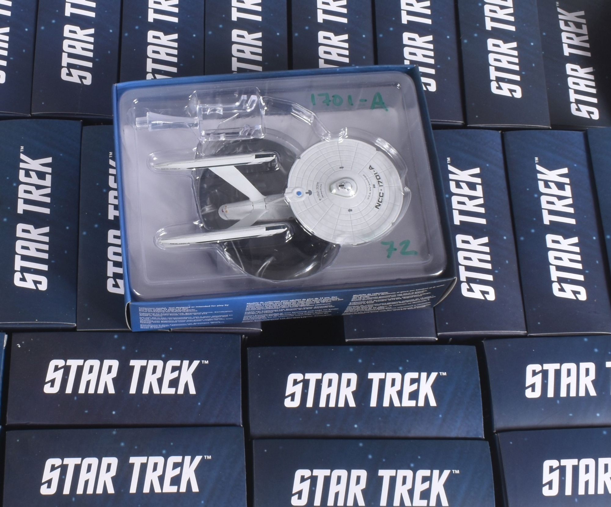 Complete Eaglemoss Collections Star Trek Starship Models Sold £420