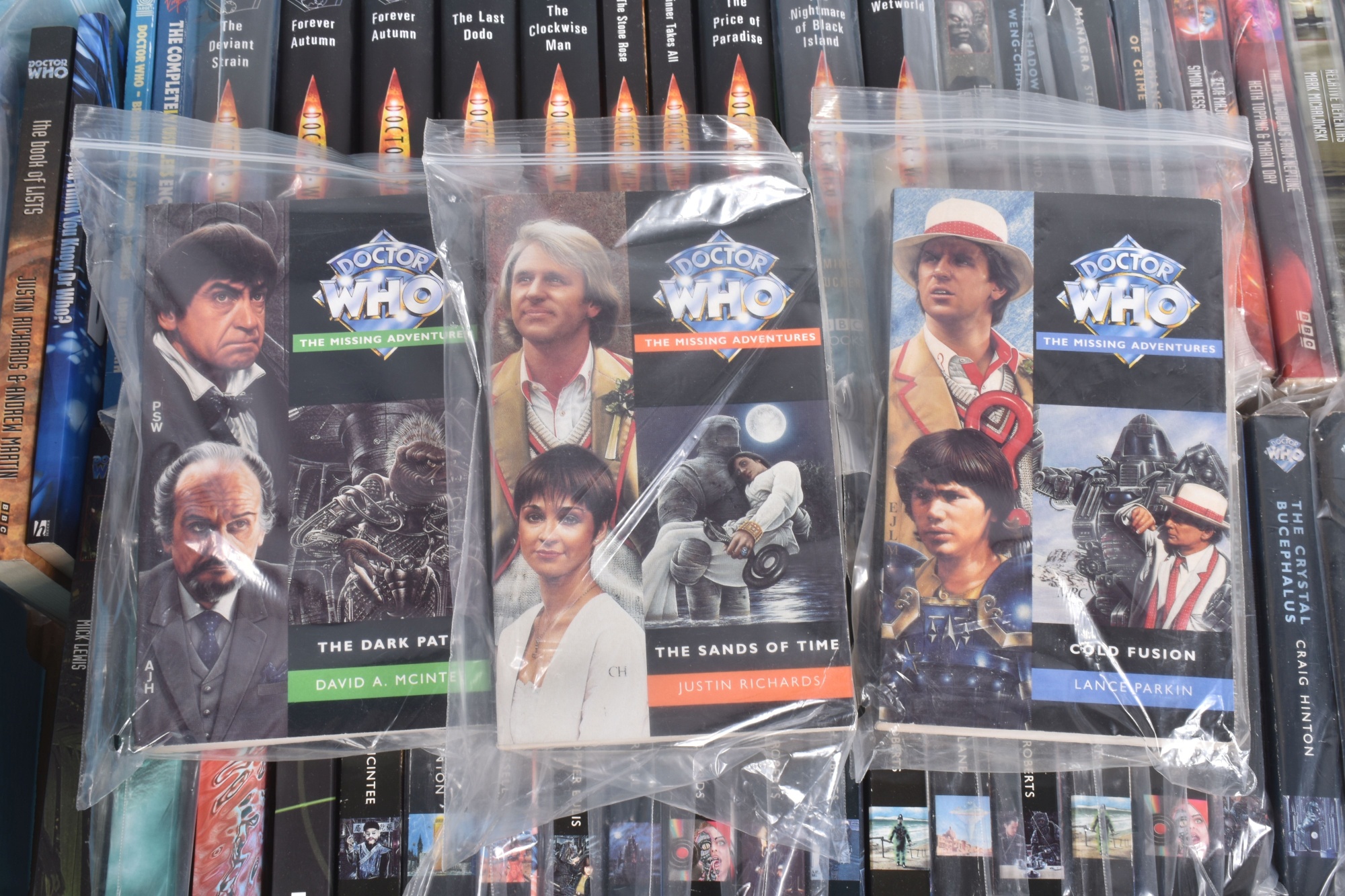 Four Boxes Of Doctor Who Books Sold £500