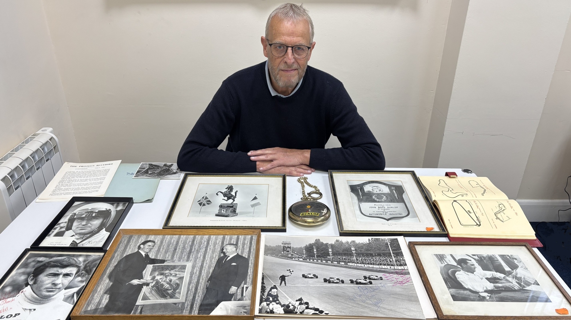 Cataloguing the collection brought Rob French's professional life full circle.