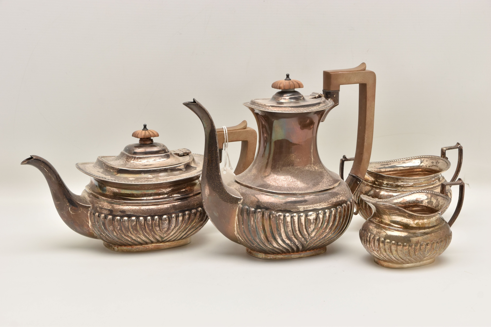 Four Piece Silver Tea Set Sold £1,350