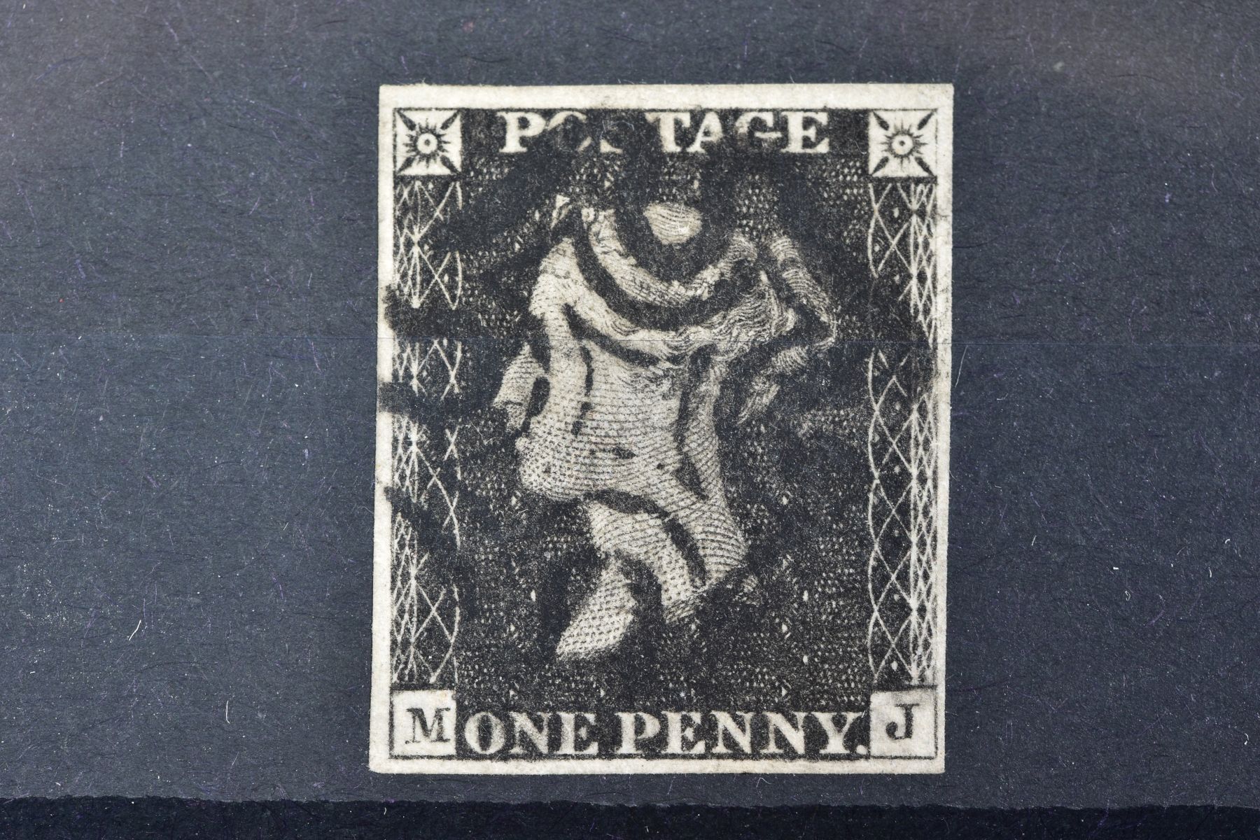 Penny Black Plate 11 Stamp Sold £780