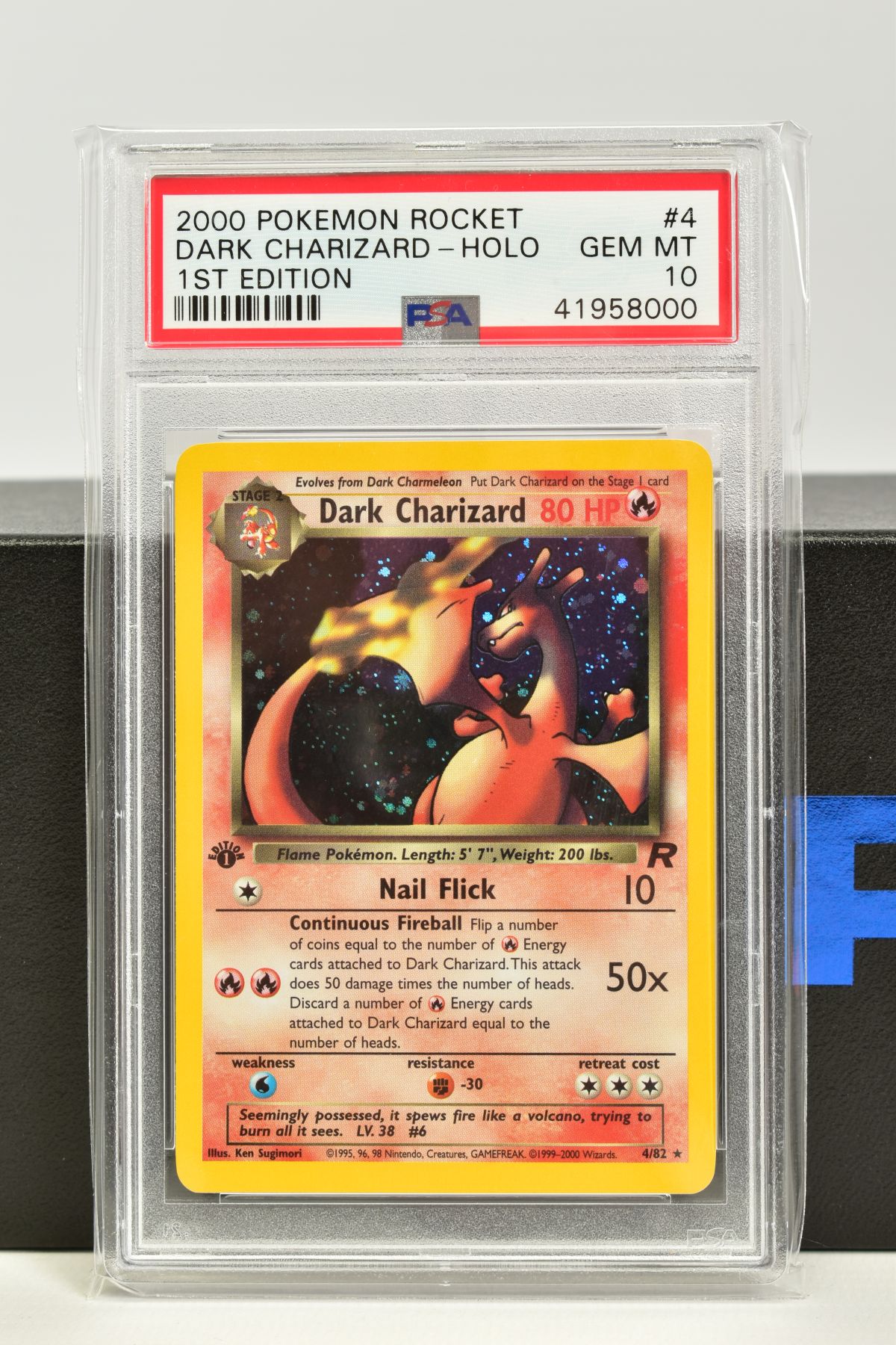 Team Rocket Set Dark Charizard Holo £4600