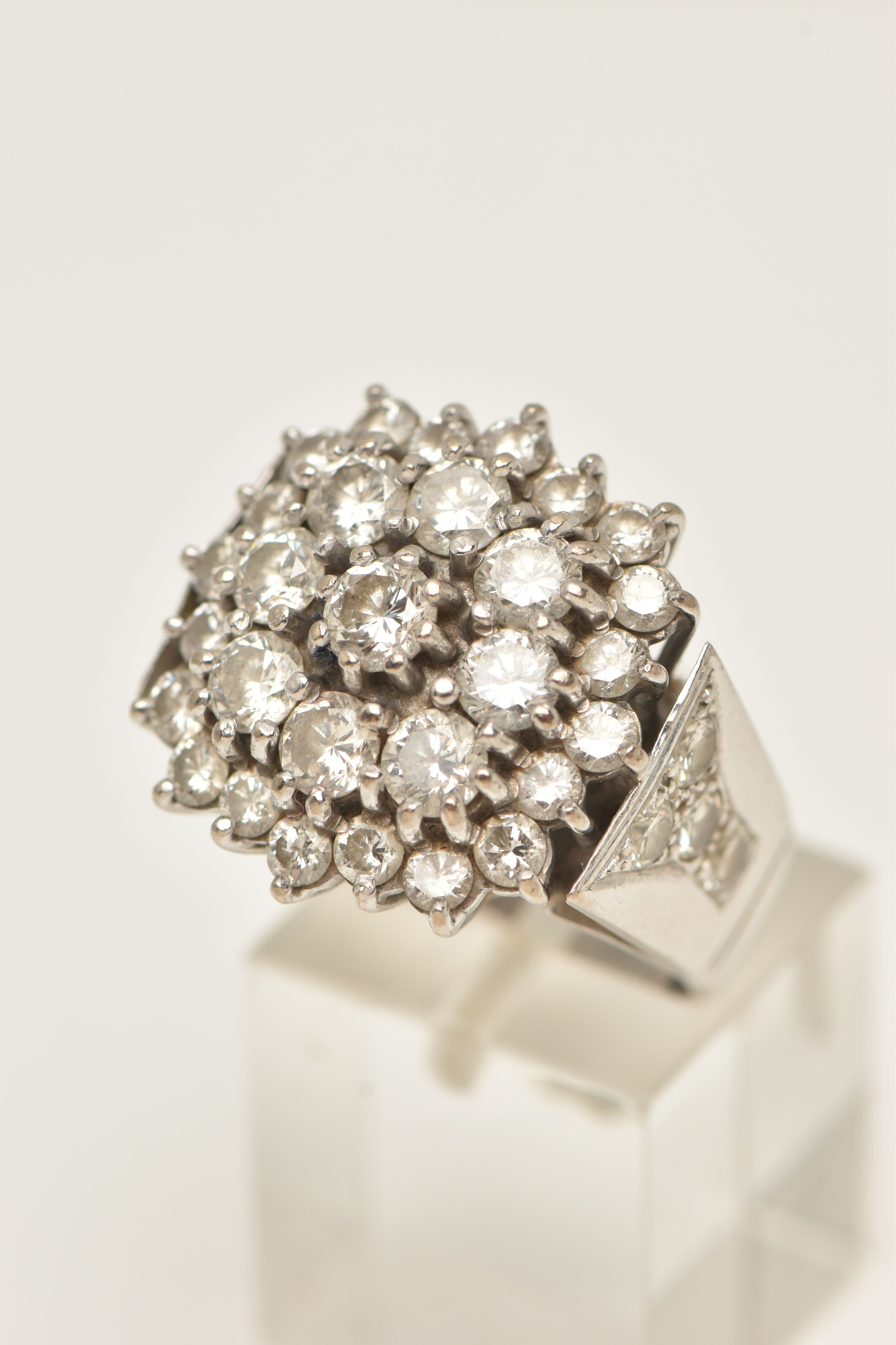 Diamond Cluster Ring Sold £1,500