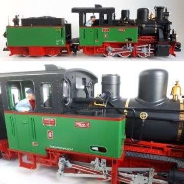 A G gauge locomotive. More than 100 lots of model railway items anticipated to realise up to £10,000 feature in the June 21 auction.