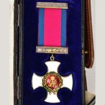 Captain William Paul’s Distinguished Service Order.