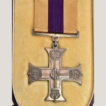 Captain William Paul’s Military Cross (MC).