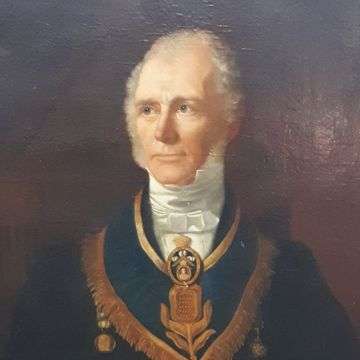 The portrait of Sir Frederick Gustavus Fowke in his later years shows his eyes shining with warmth and kindness.