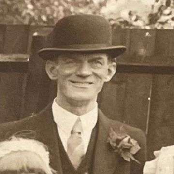 William Richards pictured in a family photograph from the 1930s.