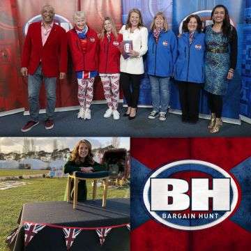 The show sees the Red and Blue teams battle it out aided by Raj Bisram and Roo Irvine with presenter Christina Trevanion. (Photos: BBC)