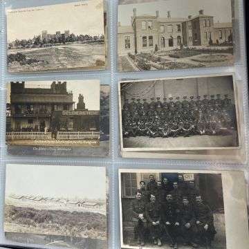 Whittington Barracks and the Soldiers' Home, which later became the clubhouse of Whittington Heath Golf Course.