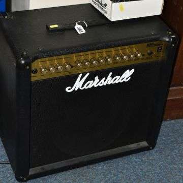 Lot 393 is this 50 watt Marshall amplifier.