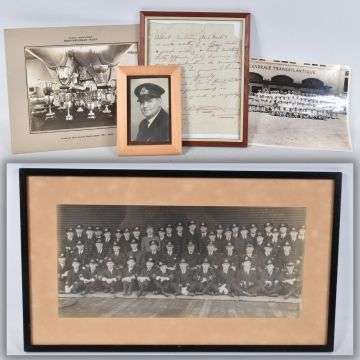 The archive includes original letters, photographs and certificates.