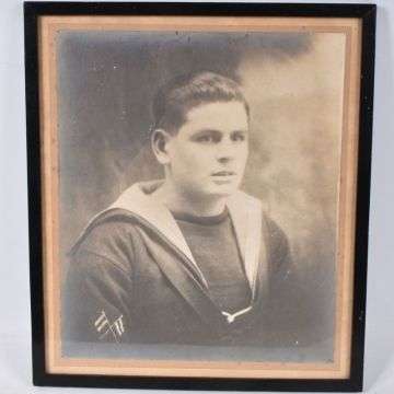 Lionel Jackson started out as a boy sailor and ended up a commanding officer awarded the MBE.