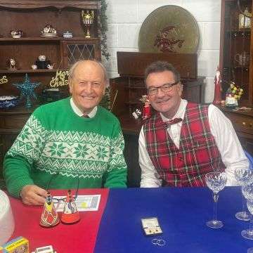 Charlie Ross presents the seasonal showdown (pictured during filming at Fradley with Richard Winterton).