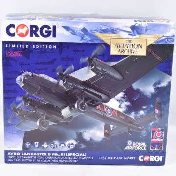 Lot 7: One of number of boxed Corgi limited edition Aviation Archive models.