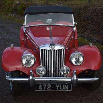 1954 MG TF 1500 vintage sports roadster