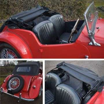 1954 MG TF 1500 vintage sports roadster